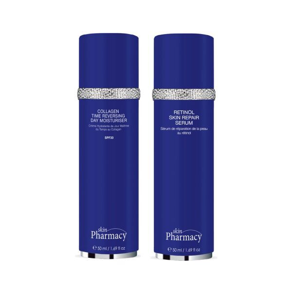 skinPharmacy Collagen SPF 30 Moisturizer & Retinol Serum Kit