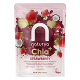 Naturya Chia+ Chocolate Organic 175g - Strawberry
