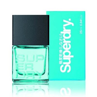 Superdrug Superdry Neon Blue Eau de Cologne 25ml Spray- Buy online at McGrocer