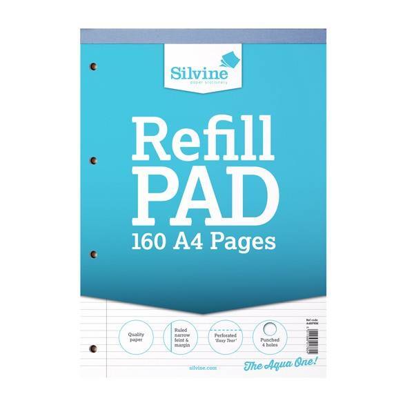Notepad with narrow lines. 80 sheets per notepad.