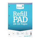 Notepad with narrow lines. 80 sheets per notepad.