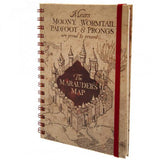 Carnet de notes de la Carte du Maraudeur d'Harry Potter