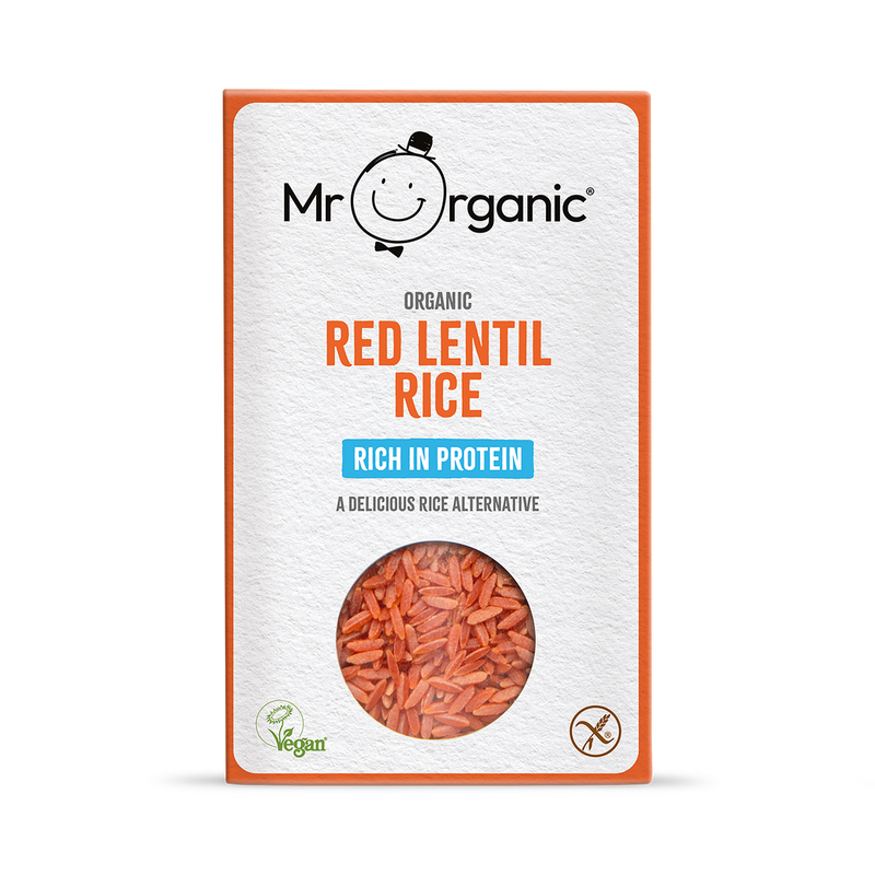 Mr Organic Red Lentil Protein Rice 250g