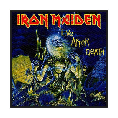 Superdrug Iron Maiden Live After Death Patch- Buy online at McGrocer
