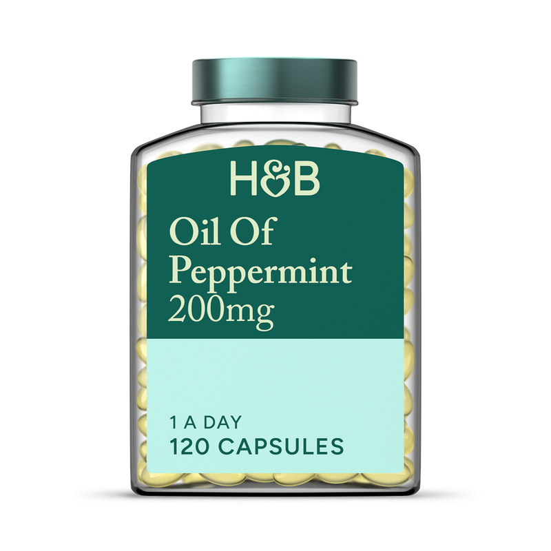 Holland Barrett Oil of Peppermint 120 Capsules