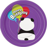 Einzigartiger Party Panda Geburtstagsteller (8er-Pack)