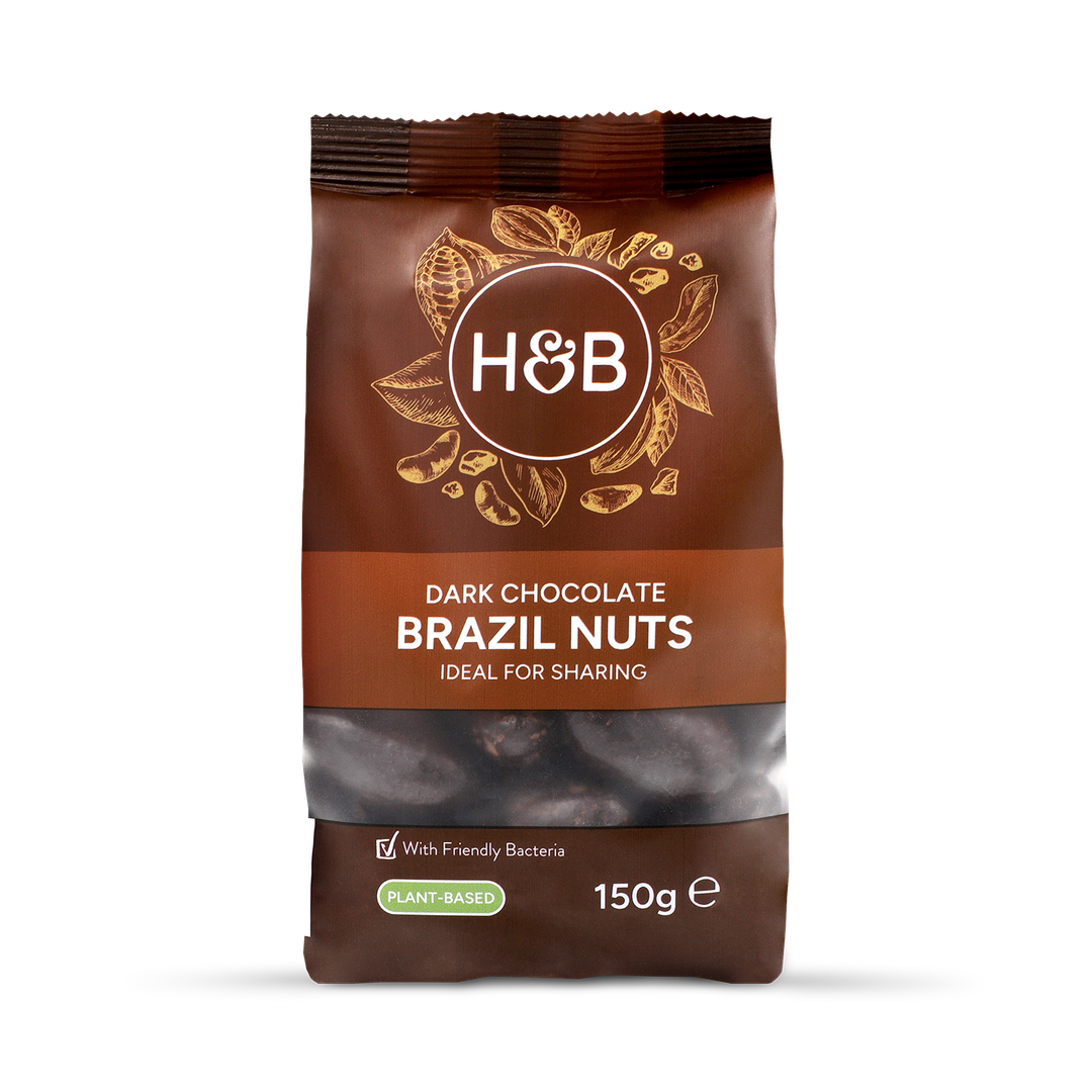 Holland Barrett mørk sjokolade paranøtter 150g