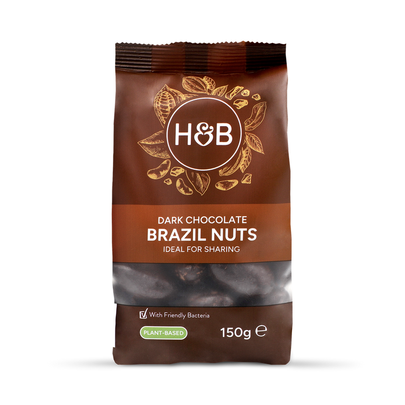 Holland Barrett mørk sjokolade paranøtter 150g