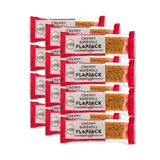Cherry and Almond Flapjack with Whole-Grain Oats, 12 x 80g Bars