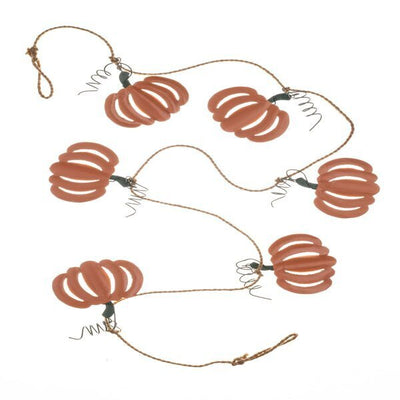 Superdrug Shoeless Joe Metal Pumpkin Halloween Garland- Buy online at McGrocer