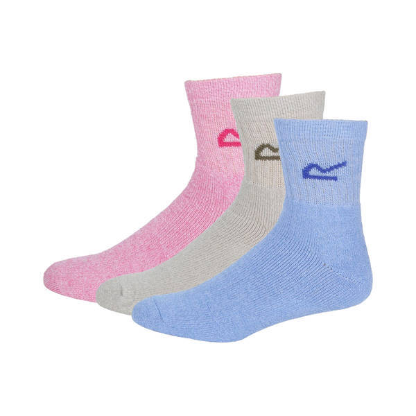 Regatta Great Outdoors Womens Marl Effect Socks (3 Pack)