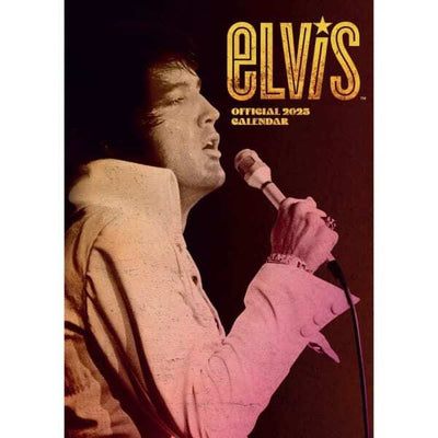 Superdrug Elvis Presley 2025 A3 Wall Calendar (42cm x 30cm)- Buy online at McGrocer