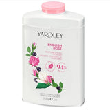 Yardley English Rose Body Powder, Talcum Powder for Women 200g