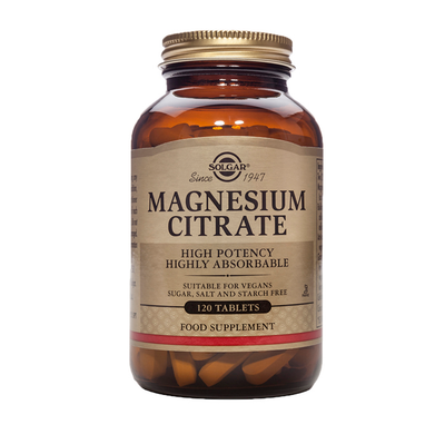 Holland & Barrett Høy styrke Magnesium Citrat 400mg Kosttilskudd 120 Tabletter- Kjøp online hos McGrocer