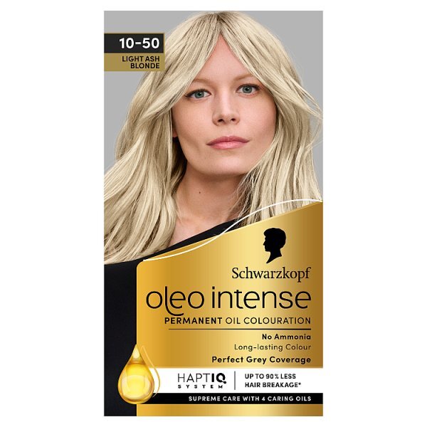 Schwarzkopf Oleo Intense Aschblond Permanente Haarfarbe
