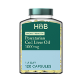 Holland Barrett Pure Cod Liver Oil 1000mg 120 Capsules