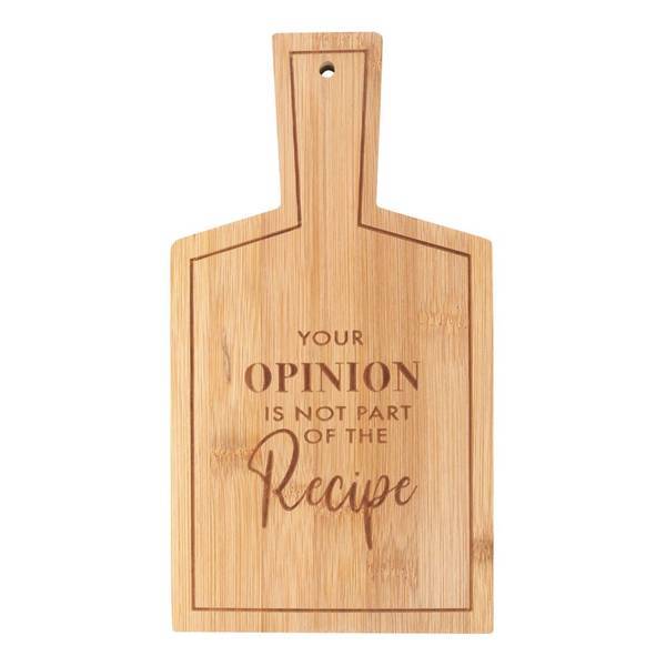 Something Different Not Part Recipe Bamboo Chopping Board