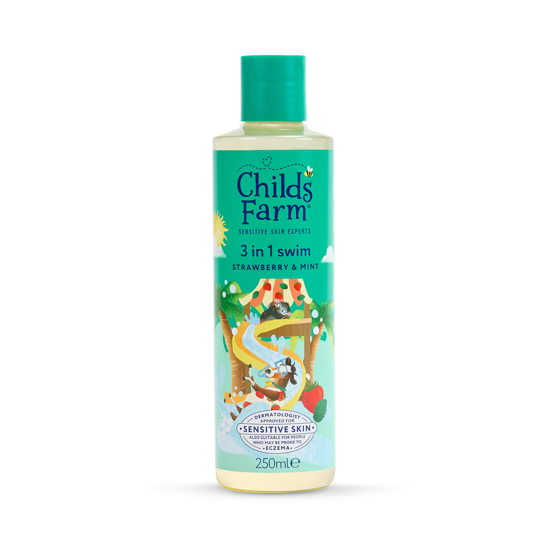 Childs Farm 3 en 1 Natation Fraise Menthe 250ml