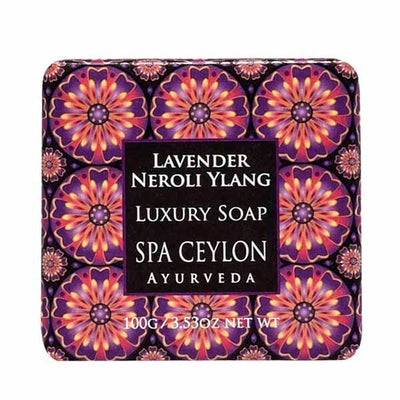 Superdrug SPA CEYLON Lavender Neroli Ylang Luxury Soap -100g- Buy online at McGrocer
