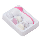 Livingandhome 5 in 1 Electric Facial Cleansing Brush Set