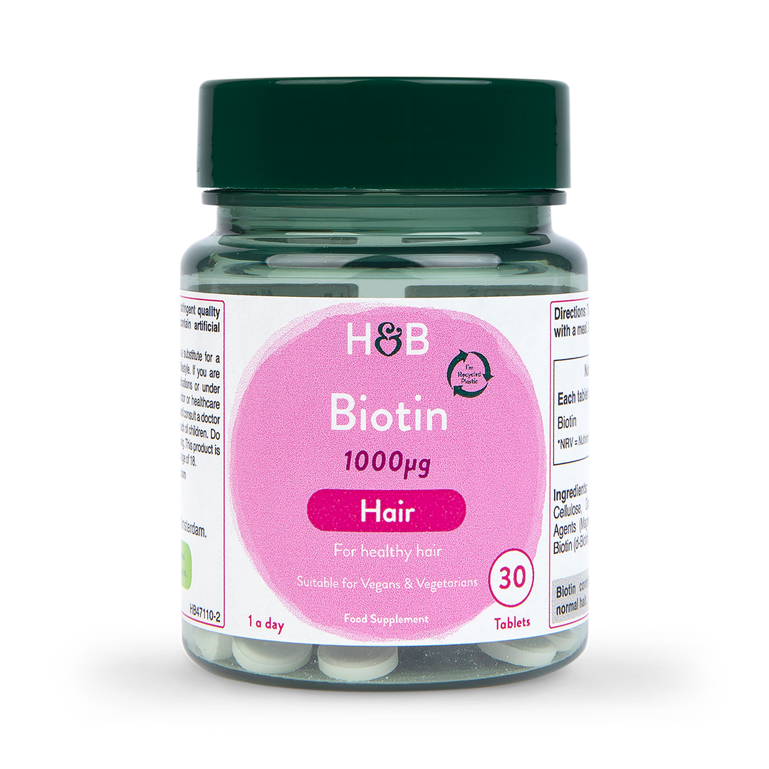 Holland Barrett Biotin 1000ug 30 Tablets
