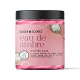 Sassy Scents Eau De Ambre Whipped Soap 115g