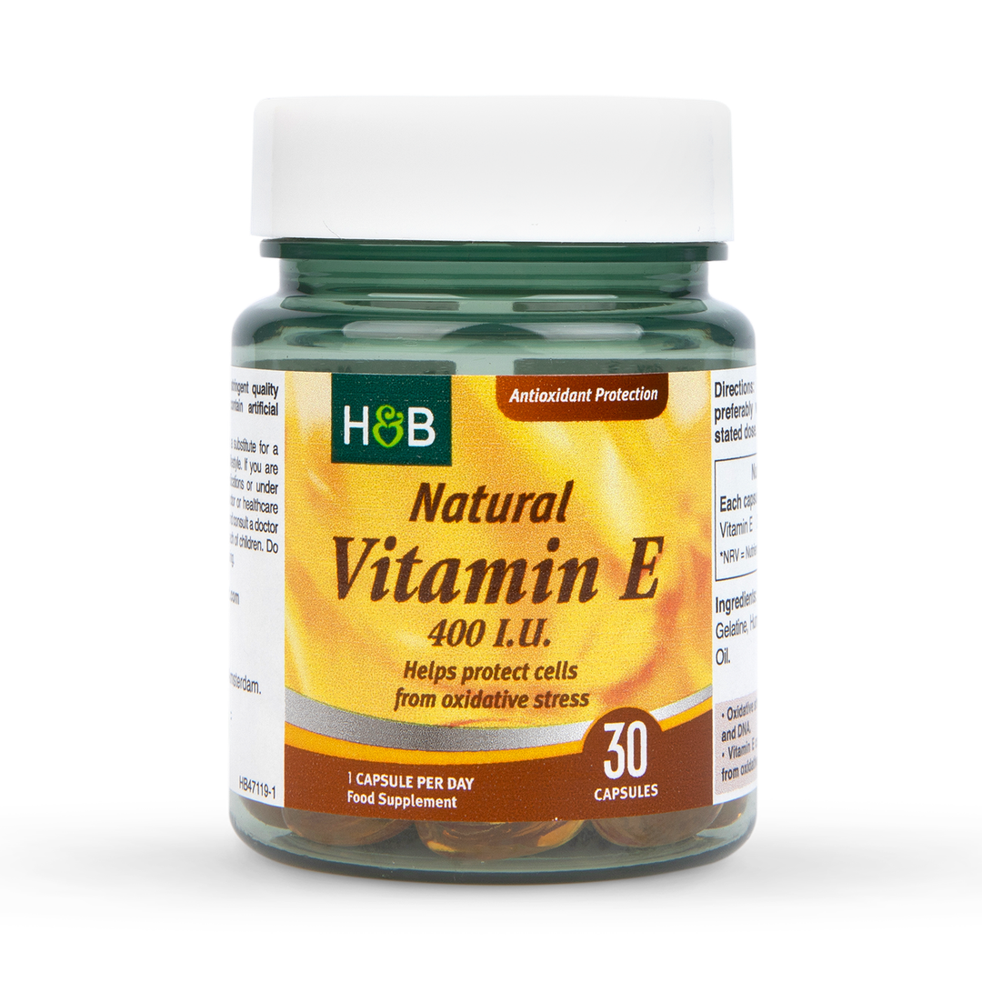 Holland Barrett Natural Vitamin E 400iu 30 Capsules