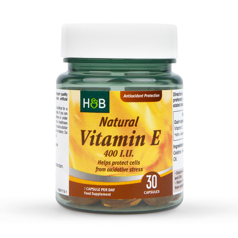 Holland Barrett Natural Vitamin E 400iu 30 Capsules
