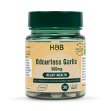 Holland Barrett Enteric Coated Odourless Garlic 500mg 30 Tablets