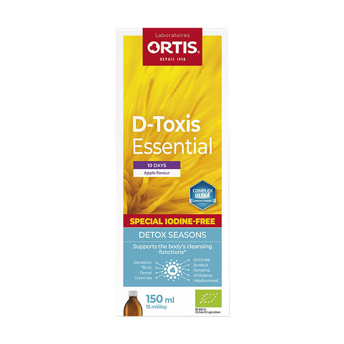Organic 10-Day Inner Cleansing Liquid Detox 150ml
