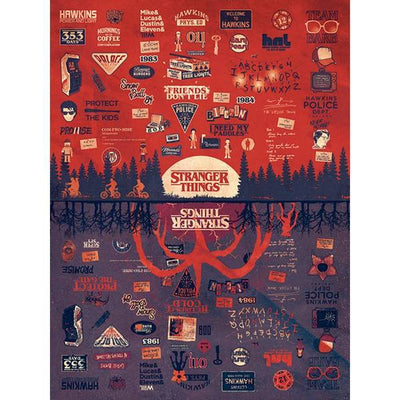 Superdrug Stranger Things The Upside Down Canvas Print- Buy online at McGrocer