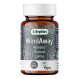 Steam Activated Charcoal 334mg for Digestive Relief 30 Capsules