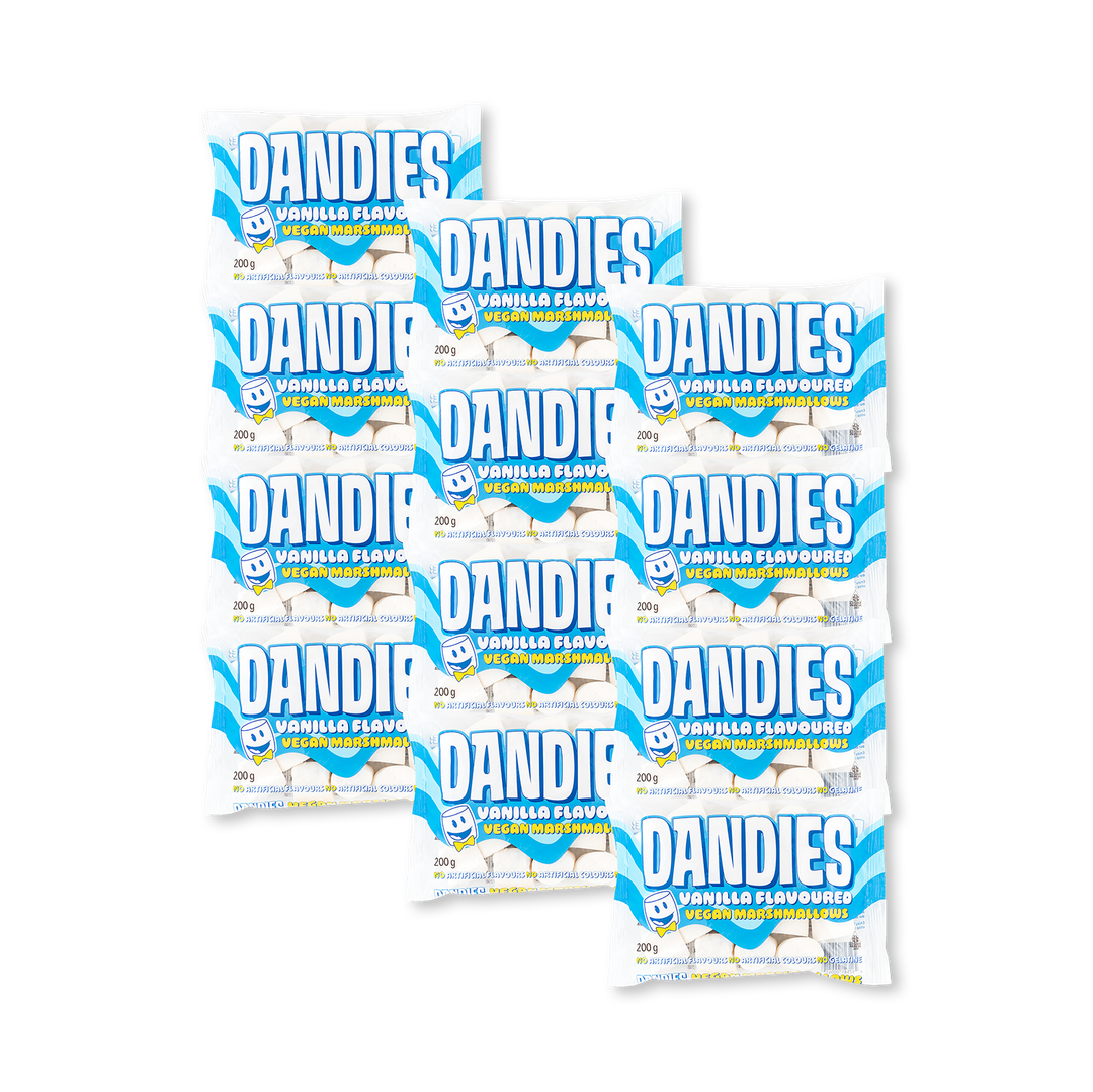 Dandies Vegane Vanille-Marshmallows 12 x 200g