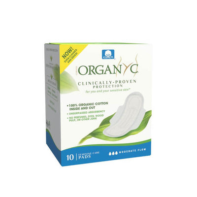 فوط صحية Superdrug Organyc لتدفق متوسط بأجنحة - 40 قطعة (4x10) - اشترِ عبر الإنترنت من McGrocer