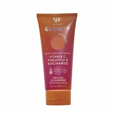 Superdrug Yes Studio Glow-Y Vitamin C, Pineapple & Niacinamide Facial Cleanser- Buy online at McGrocer