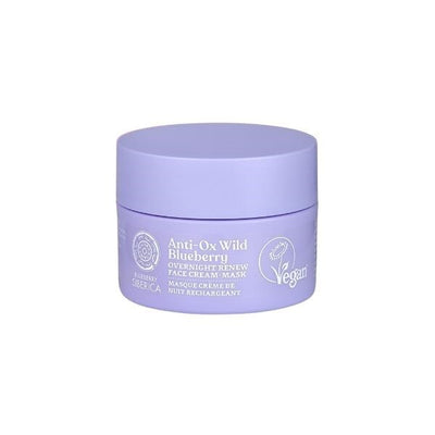 Superdrug Natura Siberica 50ml Overnight Renewing Face Cream Blueberry- Buy online at McGrocer