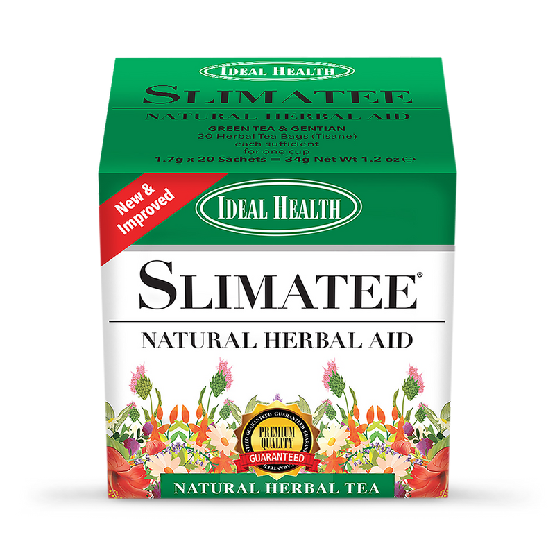 Ideal Health Slimatee Green Tea Gentian 10 Tea Bags