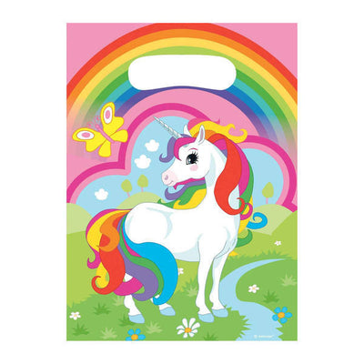Superdrug Amscan Unicorn Plastic Loot Bags (Pack of 8)- Buy online at McGrocer