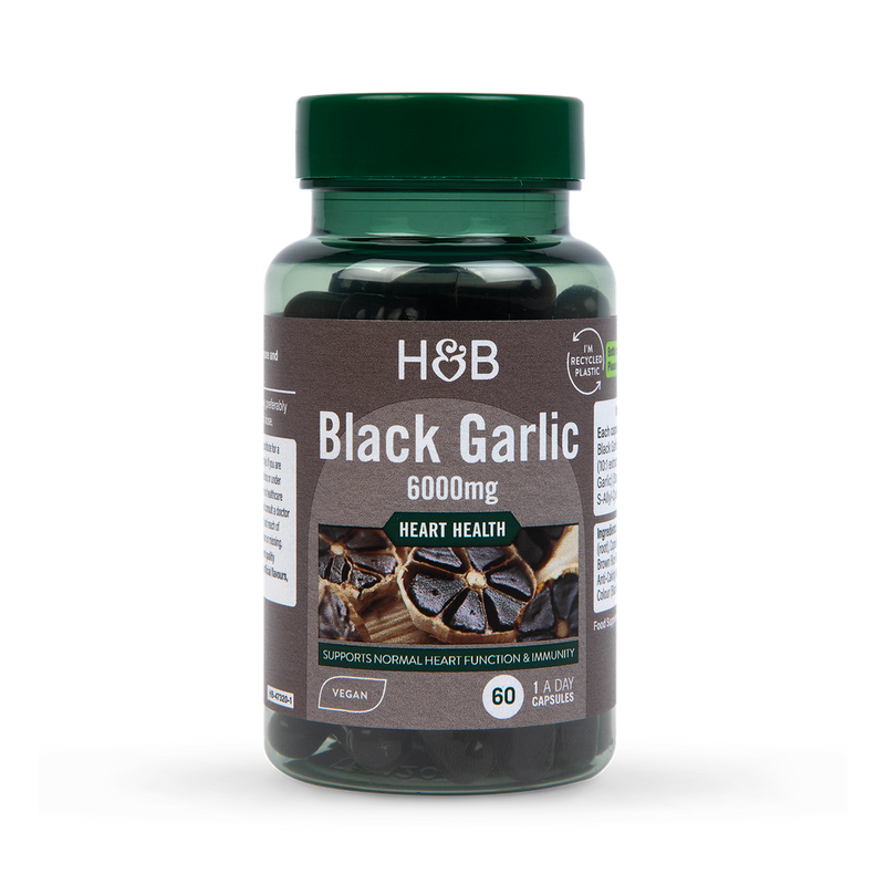 Holland Barrett Black Garlic 6000mg 60 Capsules