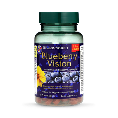 Holland & Barrett Holland Barrett Blaubeer-Sehkraft 60 Kapseln - Online bei McGrocer kaufen