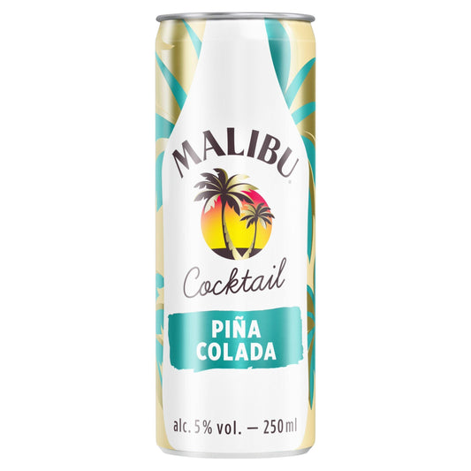 Malibu Piña Colada Pre-Mixed Can 250ml