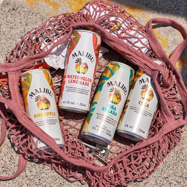 Malibu Pina Colada Pre-Mixed Can