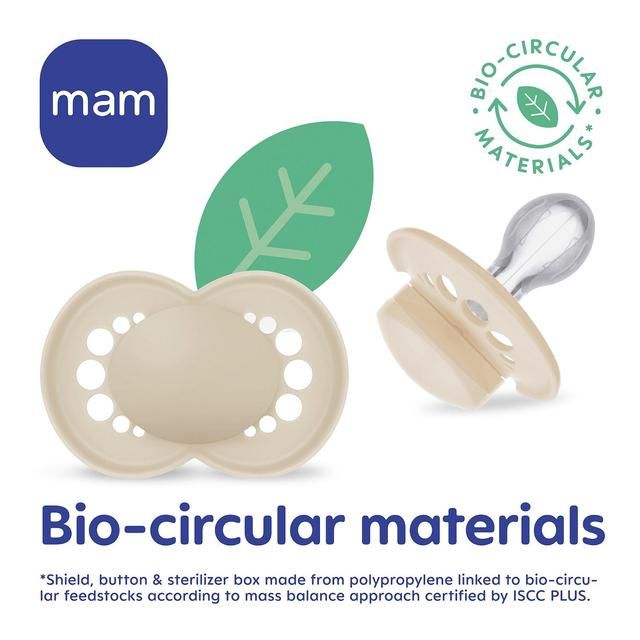 MAM Night 6+m Soother 2pk   2 per pack