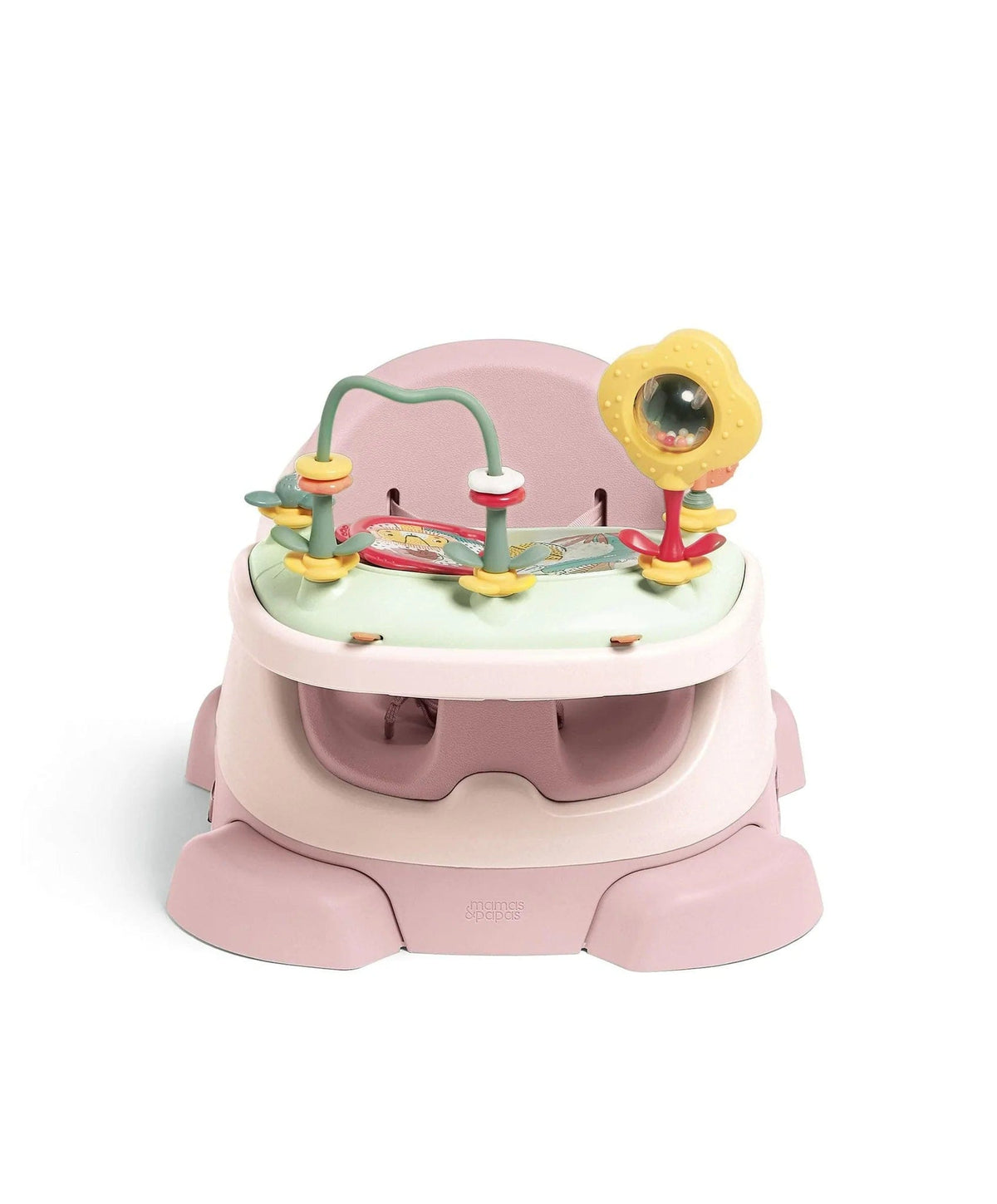 Mamas & Papas baby bug activity tray in Blossom (British brand)