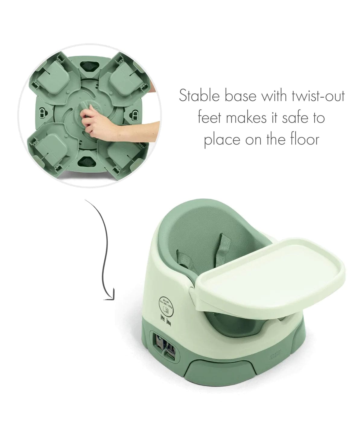Mamas & Papas Bug baby seat Eucalyptus - British product