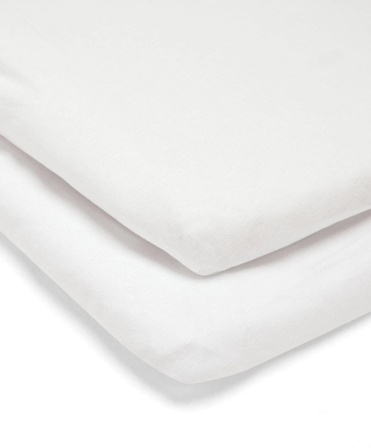 Mamas & Papas Lua white crib sheets 2 pack (British brand)