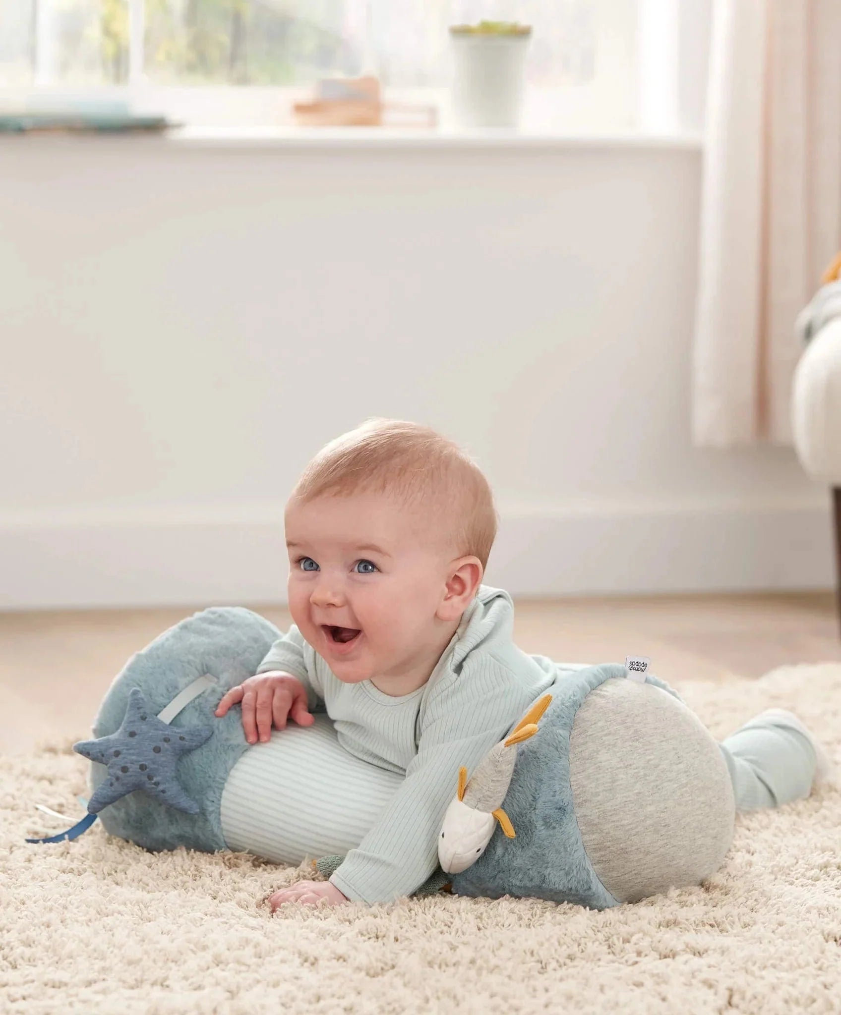 Mamas & Papas Under the Sea tummy time roll, UK version