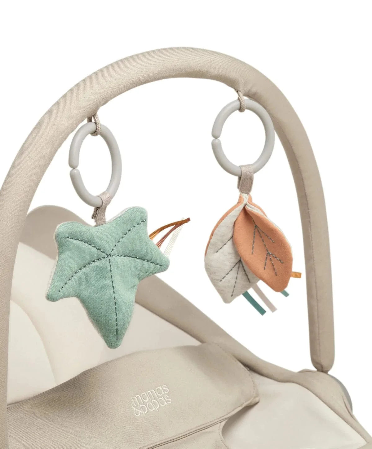 Mamas & Papas Tempo 3-in-1 rocker bouncer in Sand (British brand)