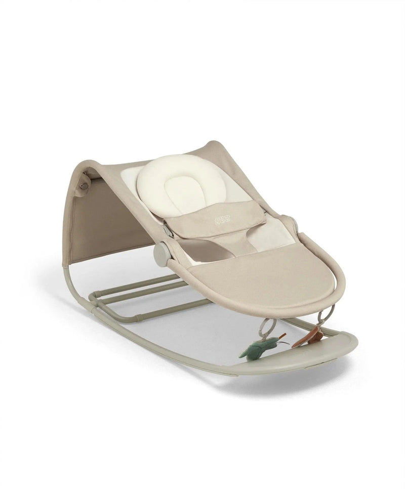 Mamas & Papas Tempo 3-in-1 rocker bouncer in Sand (British brand)