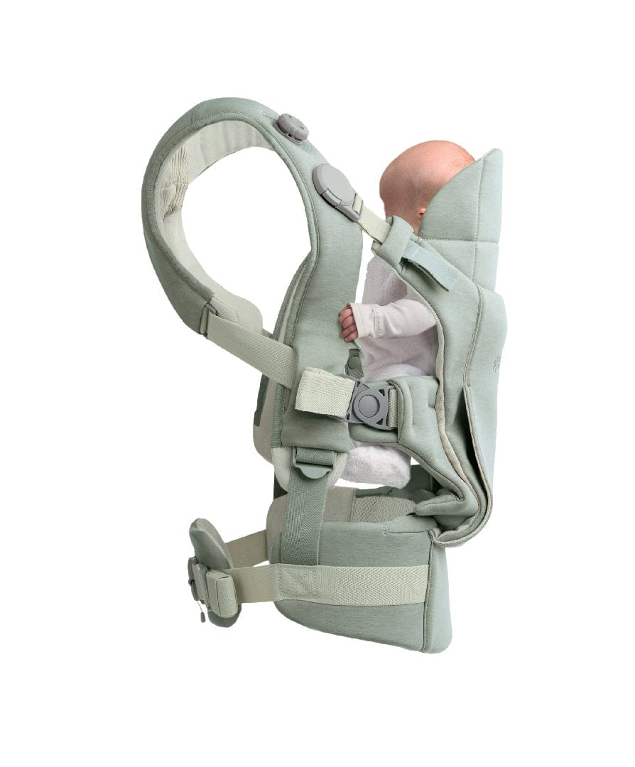Mamas & Papas Kudo baby carrier in Sage, imported from the UK